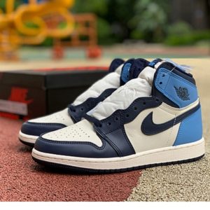 Athletic Air 1 High Top OG Men Women Basketball Shoes Classic University Blue, Macarons, Chicago High-quality Trainers Sneakers