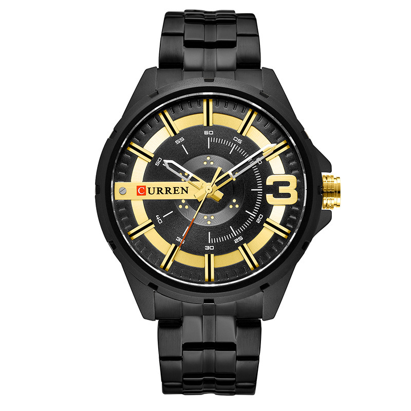 Men’s Business-Casual Quartz Watch – Water-Resistant Stainless-Steel Wristwatch - Image 6