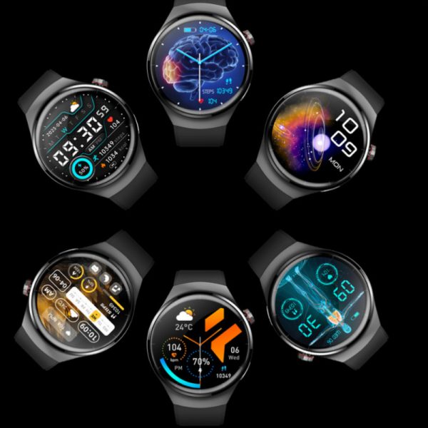 F600 Smartwatch with Bluetooth Calling, ECG/PPG & Health Trend Tracking
