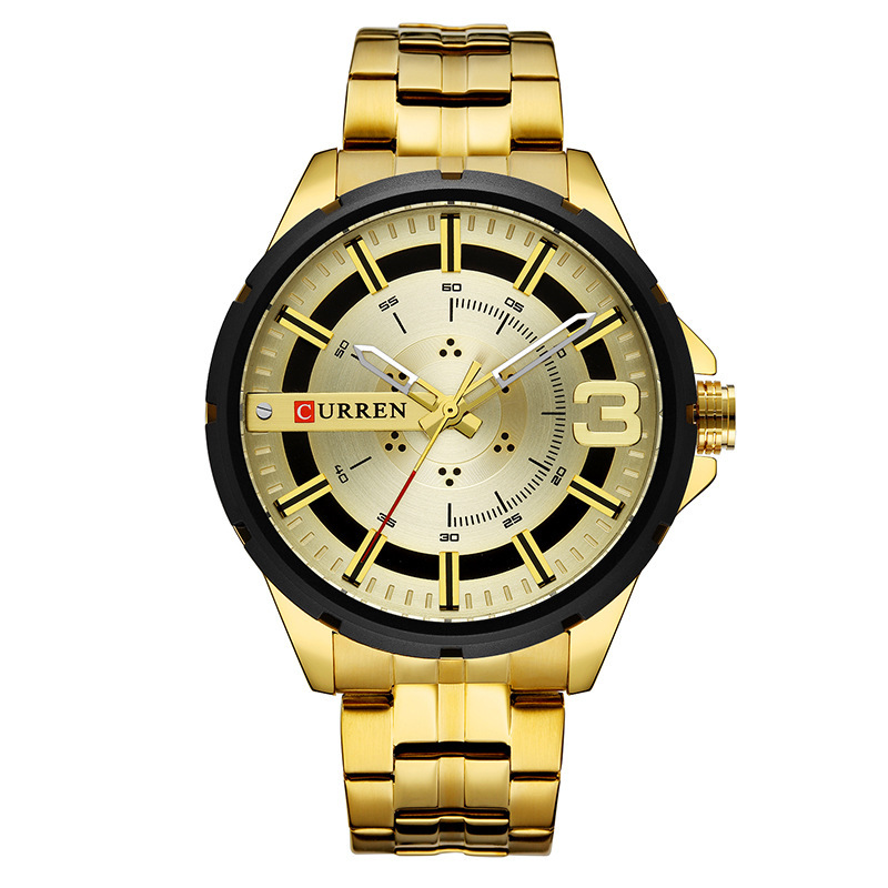 Men’s Business-Casual Quartz Watch – Water-Resistant Stainless-Steel Wristwatch - Image 3