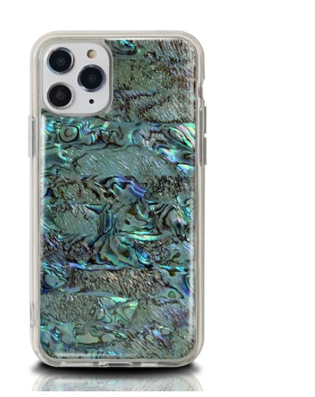 Iridescent Abalone Shell-Effect iPhone Case with Clear Bumper - Image 7