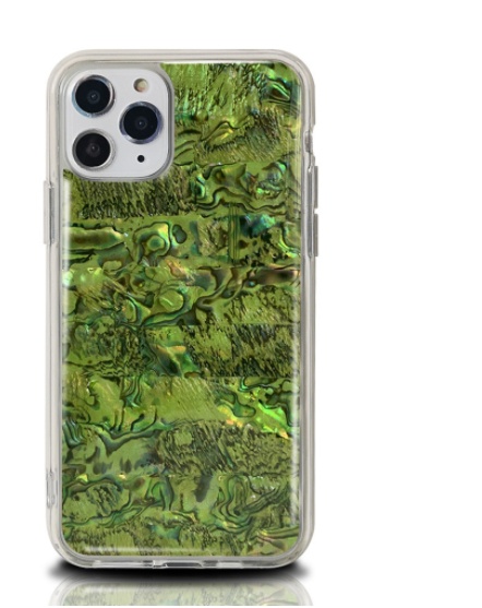 Iridescent Abalone Shell-Effect iPhone Case with Clear Bumper - Image 8