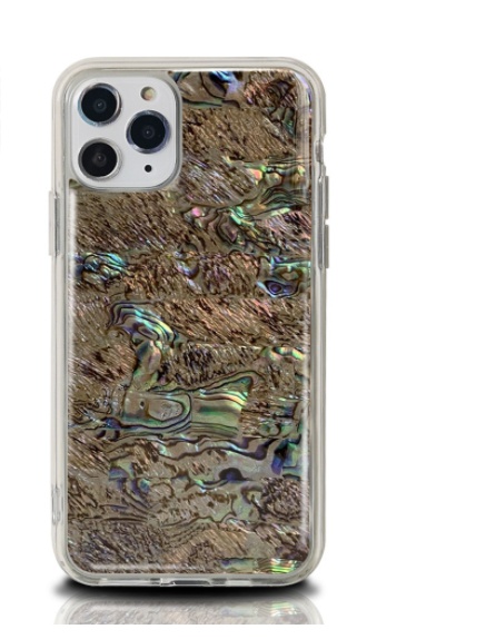 Iridescent Abalone Shell-Effect iPhone Case with Clear Bumper - Image 5