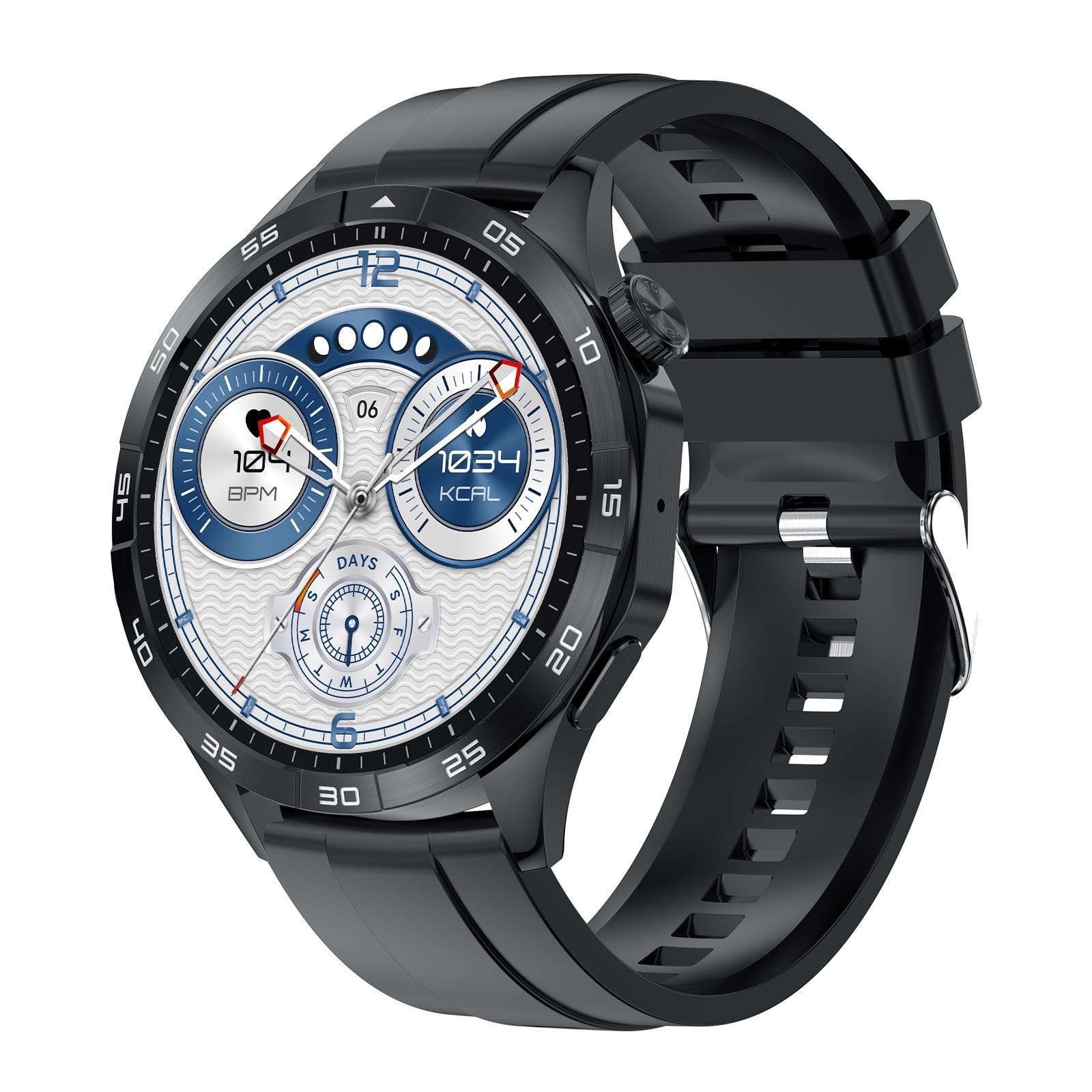 V20 Pro Smartwatch with Bluetooth Calling, NFC & Heart-Rate Monitoring - Image 2