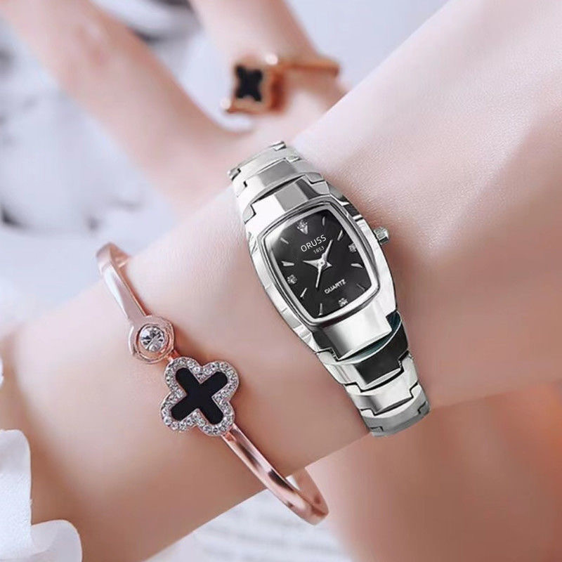 Women’s Square-Dial 30M Water-Resistant Quartz Watch
