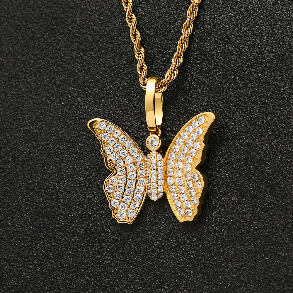 Electroplated Zirconia Twist Chain Necklace - Image 5