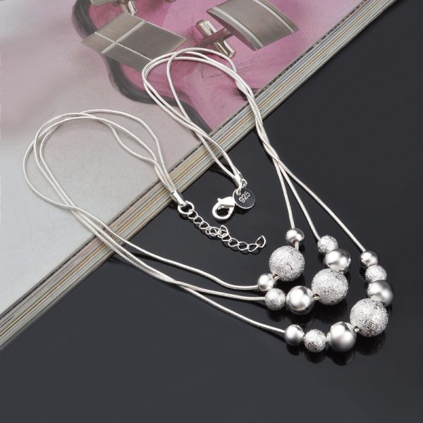 357-Bead Electroplated Necklace