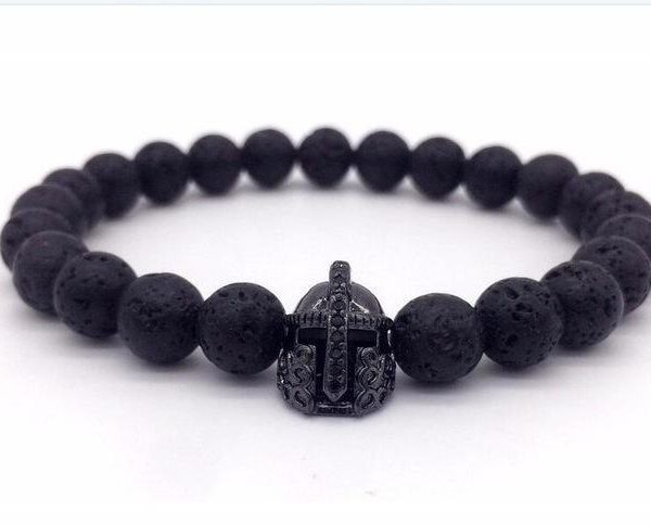Men’s Crown Charm Bracelet