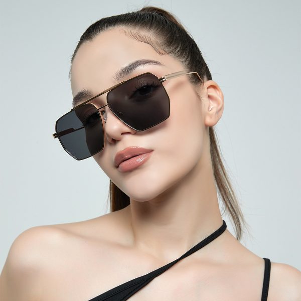 Retro Double-Beam Sunglasses