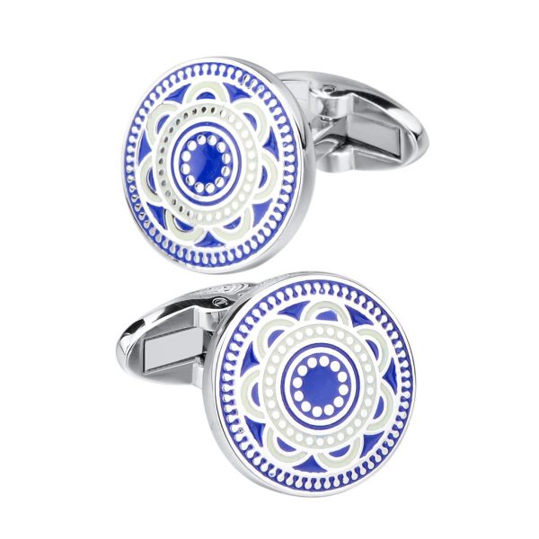 Savas Round French Shirt Cufflinks