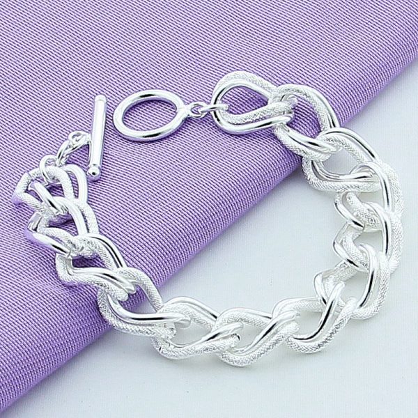 Silver-Tone Alloy Bracelet
