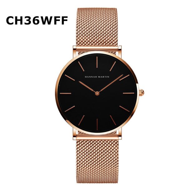 Women’s Japanese-Movement Mesh Watch