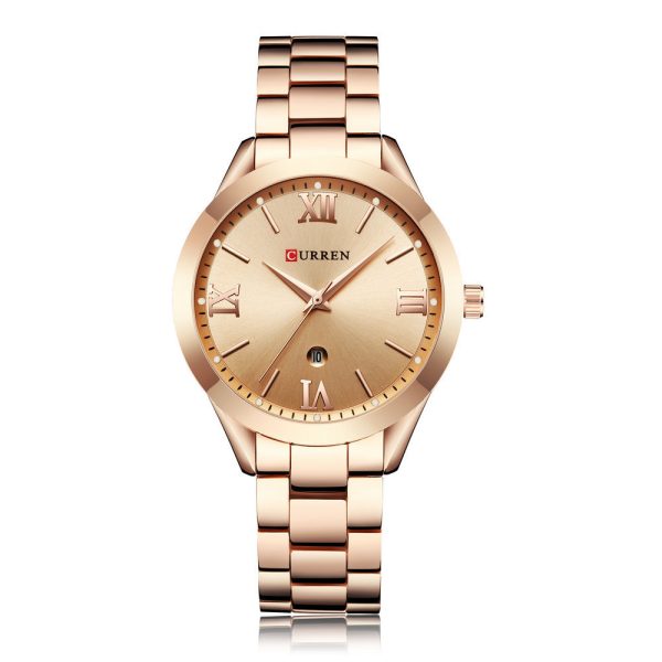 CURREN 9007 Women’s Rose-Gold Quartz Watch