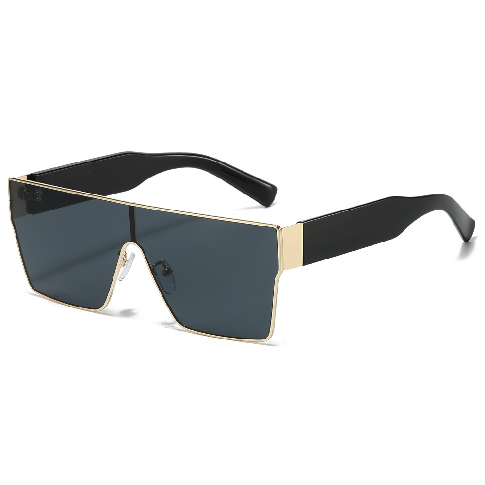 Oversized Square Shield Sunglasses - Image 2