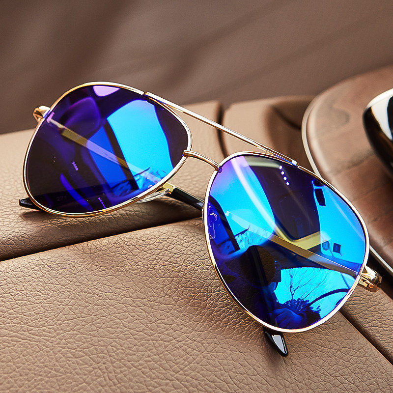 Unisex Round Polarized Sunglasses with TAC Lenses - Image 2