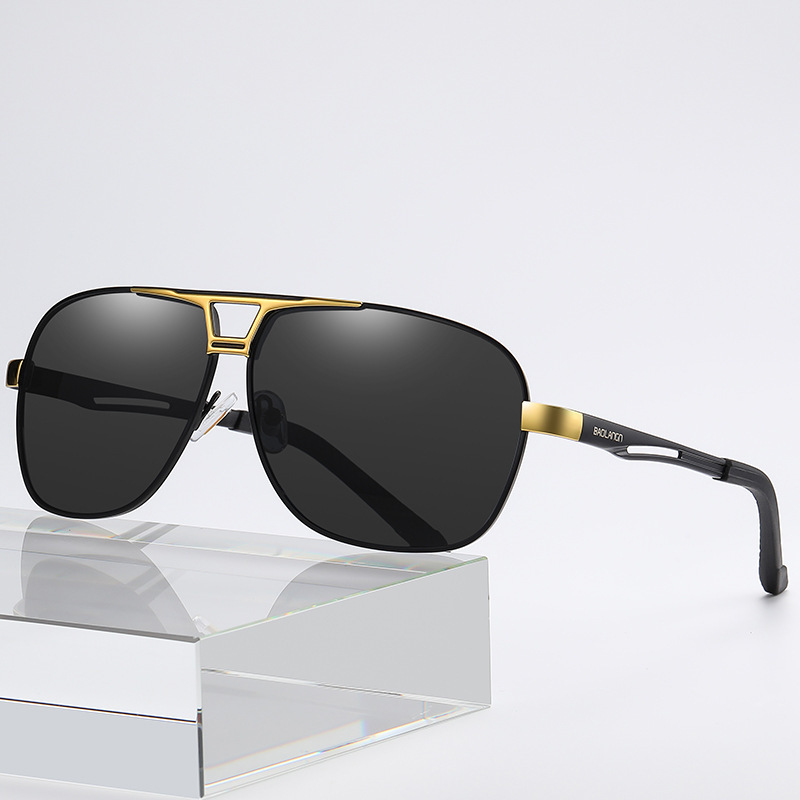 Men’s Polarized Alloy Sunglasses with Color-Changing and Day-and-Night Lens Options