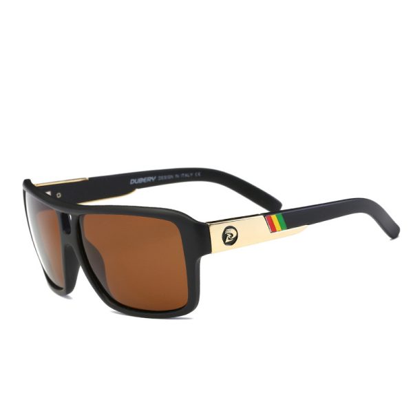 Men’s Oversized Polarized Sports Sunglasses with UV400 Lenses