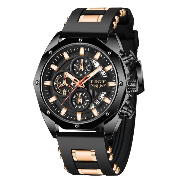 LIGE LG8908 Men’s Quartz Sports Watch