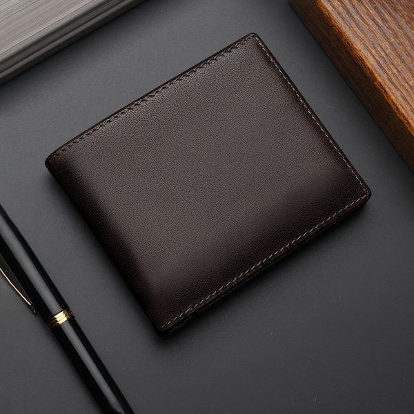 Microfiber Bifold Wallet with Multiple Card Slots and ID Windows