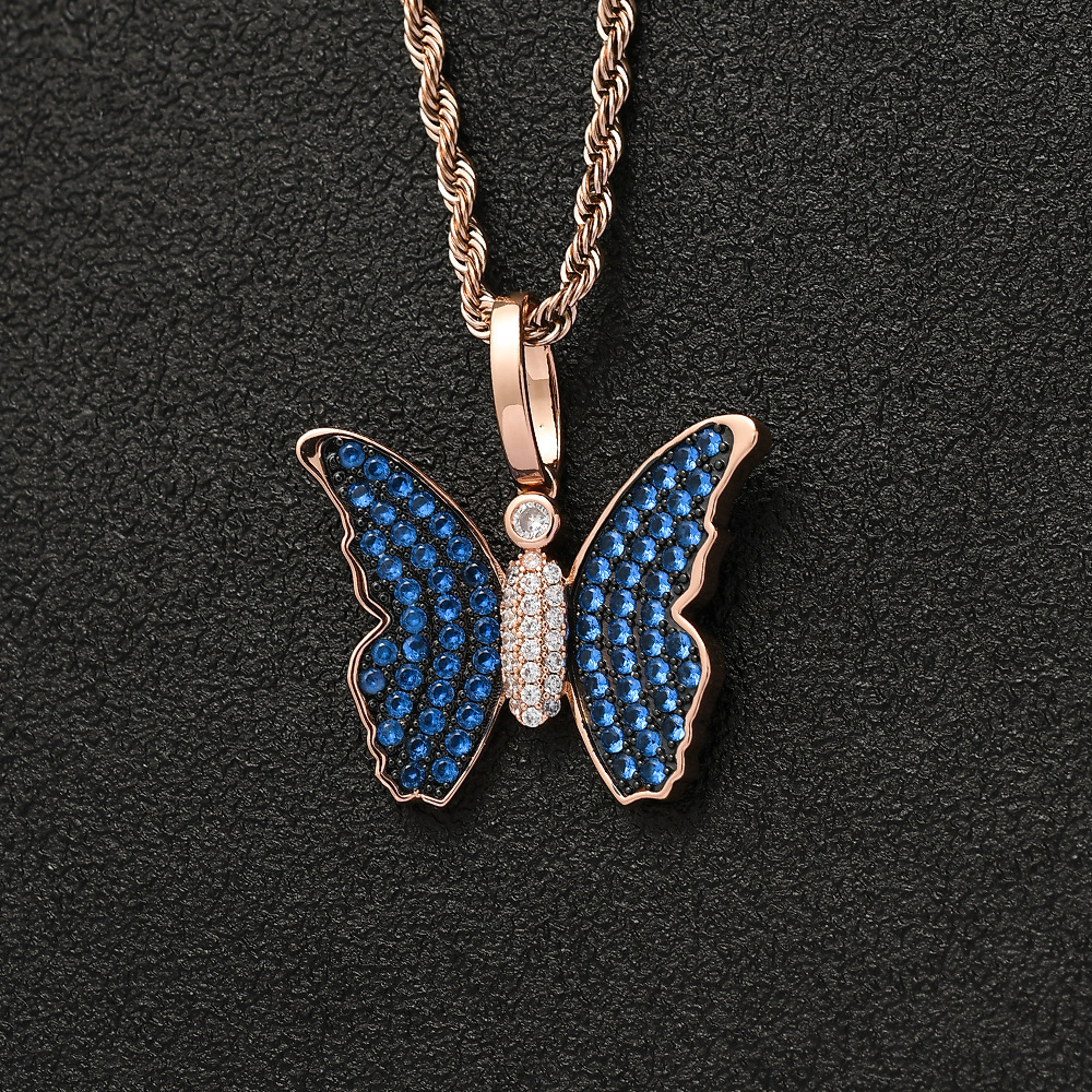 Electroplated Zirconia Twist Chain Necklace - Image 4