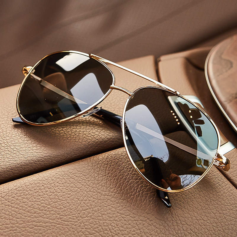 Unisex Round Polarized Sunglasses with TAC Lenses