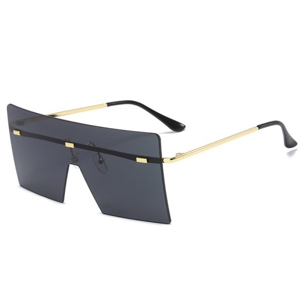 Notched Shield UV400 Sunglasses