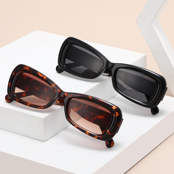 Squared Cat-Eye UV400 Sunglasses