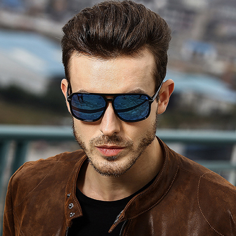 Men’s Oval Polarized Sunglasses with UV400 Class 3 Lenses - Image 9