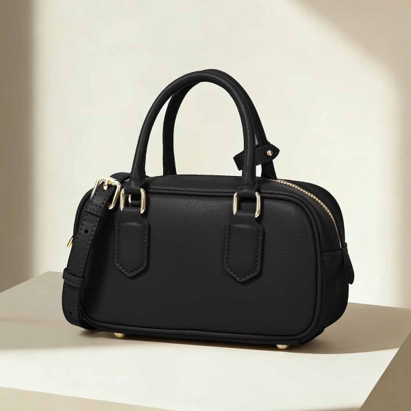 Women’s Retro Leather Satchel Shoulder and Crossbody Bag