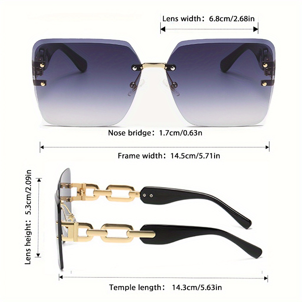 Two-Pack Chain-Link Sunglasses - Image 8