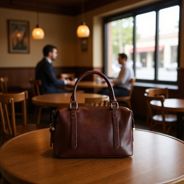 Women’s Retro Vegetable-Tanned Leather Shoulder and Crossbody Bag