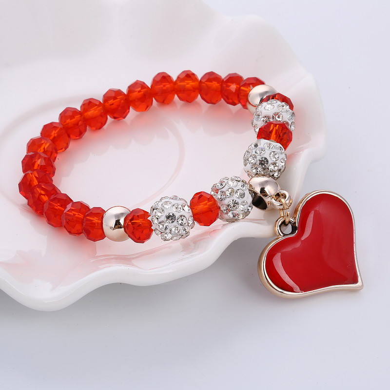 Crystal Butterfly Heart Bracelet - Image 4
