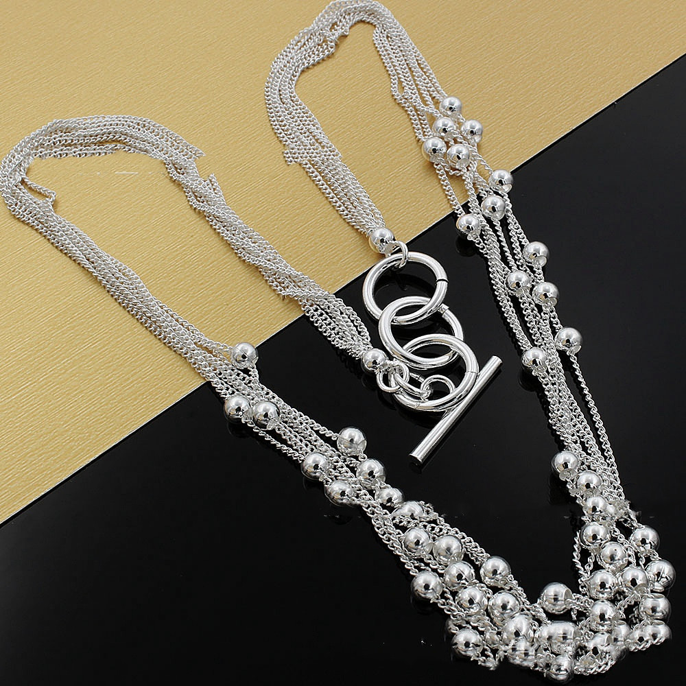 357-Bead Electroplated Necklace - Image 5