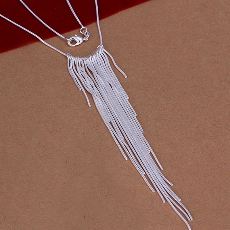 357-Bead Electroplated Necklace - Image 6