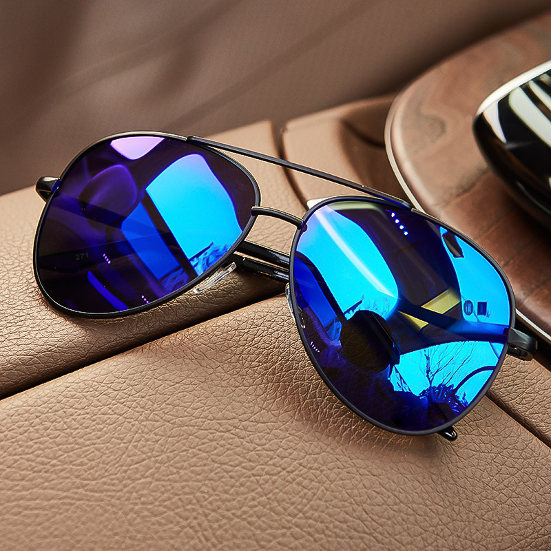Unisex Round Polarized Sunglasses with TAC Lenses - Image 4