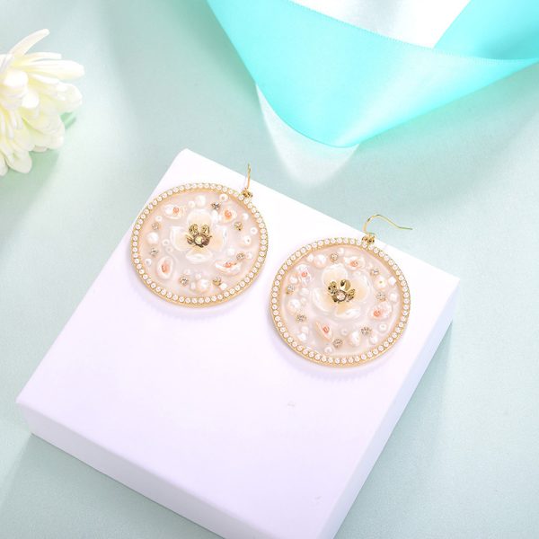 Ocean-Inspired Shell Earrings