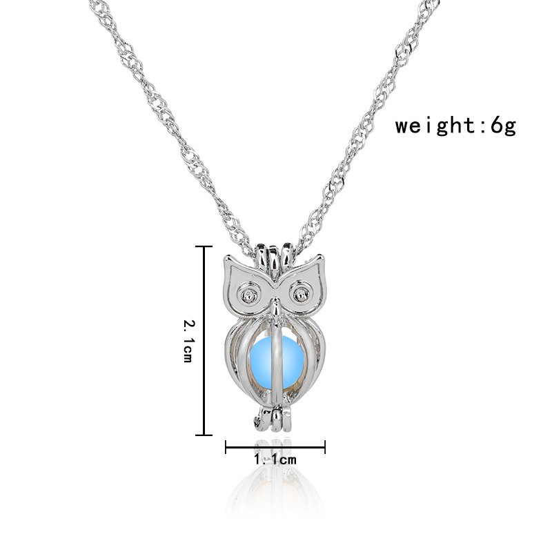 Halloween Glow Owl DIY Necklace - Image 4