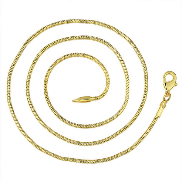 Men’s Round Snake Chain Necklace
