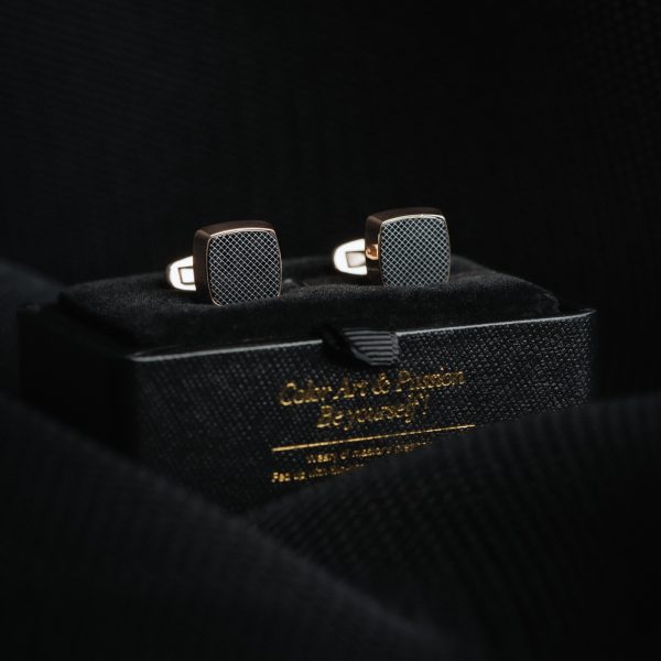 Men’s Rose Gold French Cufflinks
