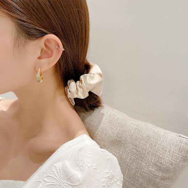 Mini Wafer Geometric Earrings
