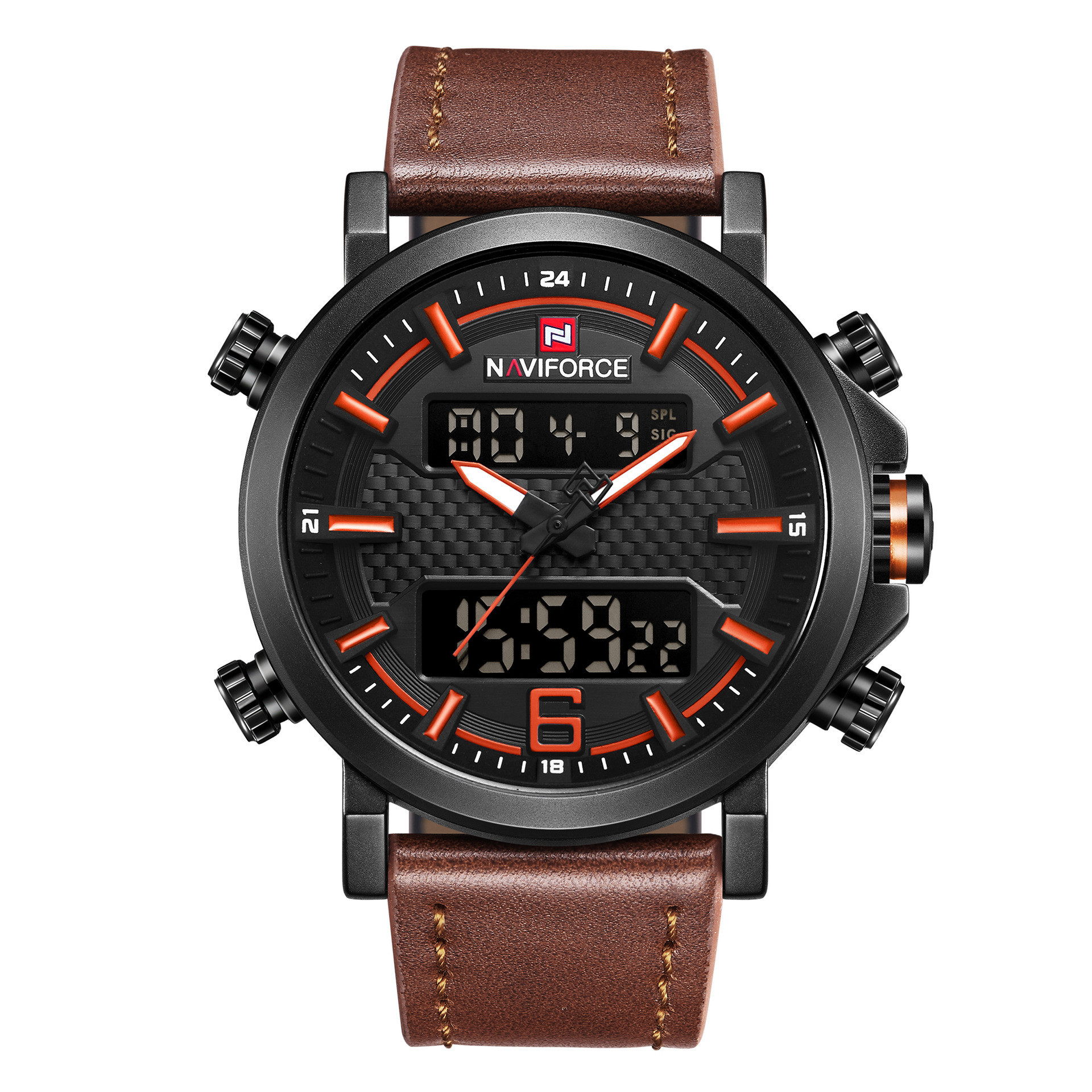 NAVIFORCE 9135 Men’s Quartz Sports Watch - Image 4