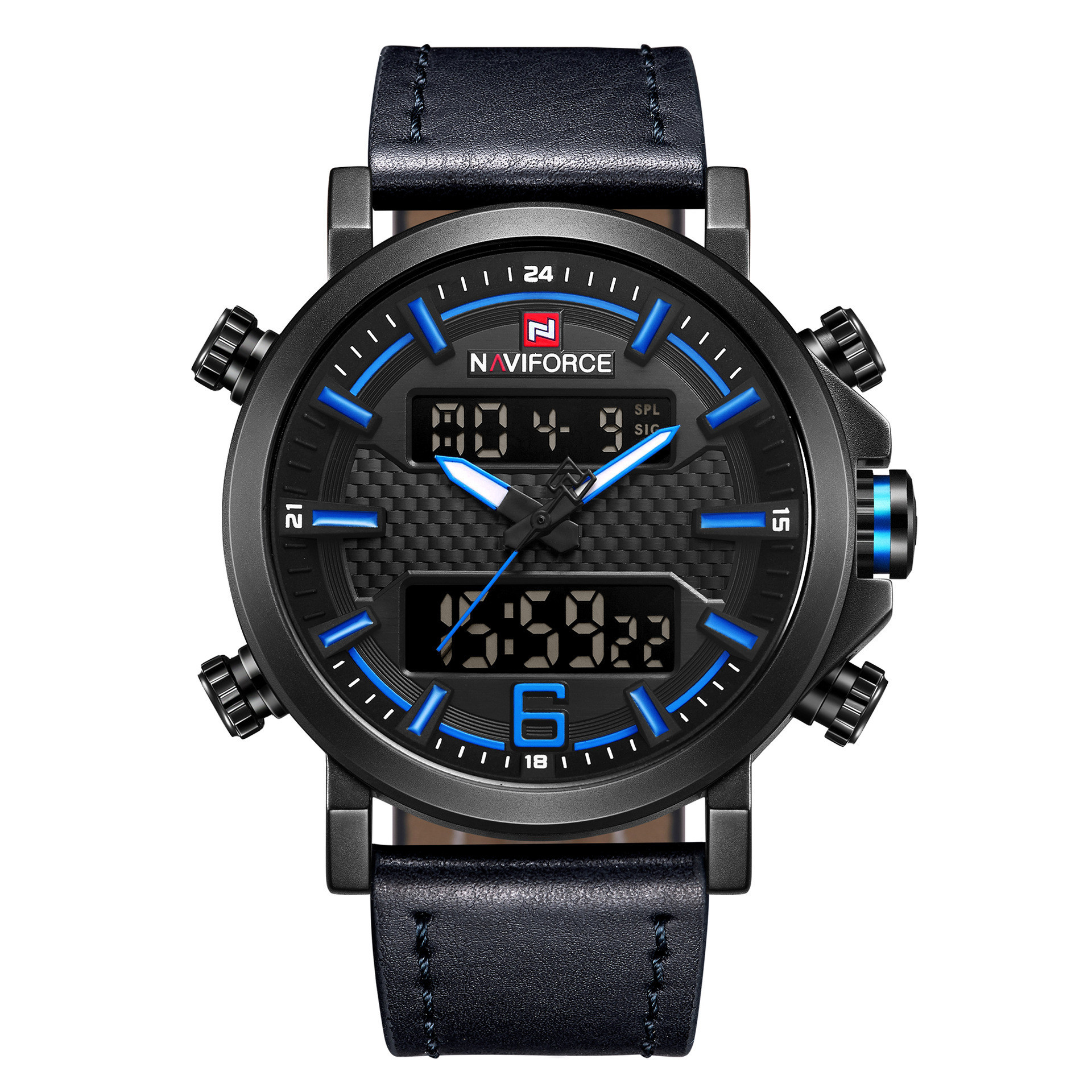 NAVIFORCE 9135 Men’s Quartz Sports Watch - Image 3