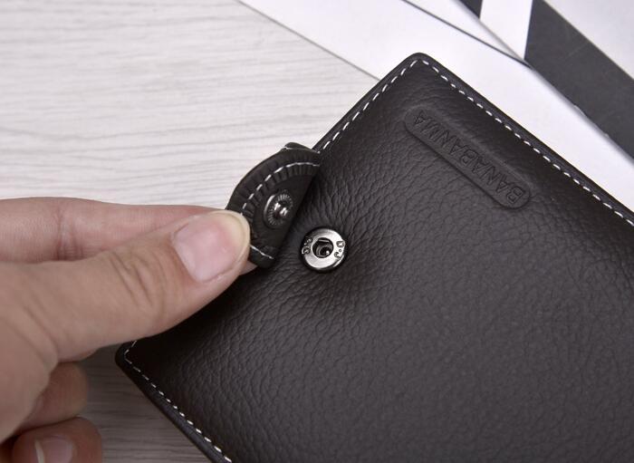 Men’s Genuine Leather Short Wallet - Image 6
