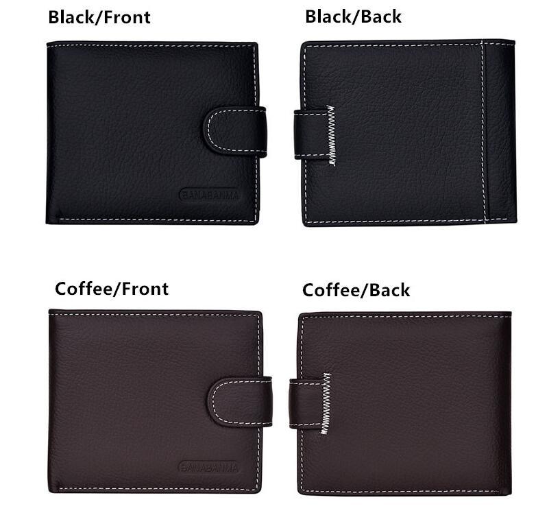 Men’s Genuine Leather Short Wallet - Image 5