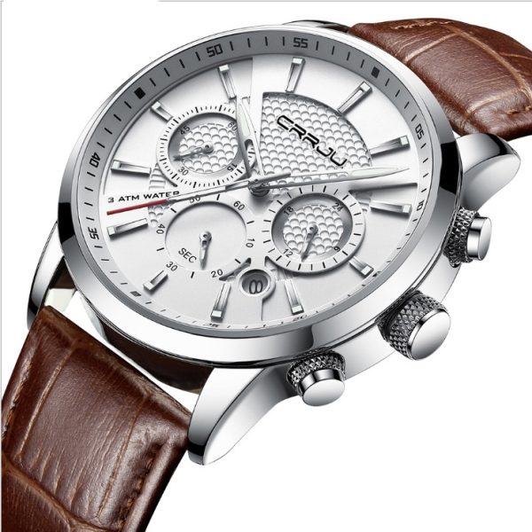 Casual Six-Hand Quartz Watch