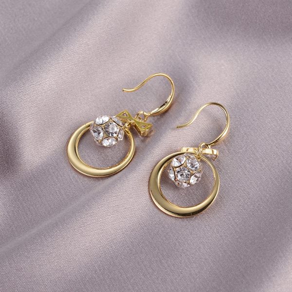 Irregular Pearl Geometric Earrings