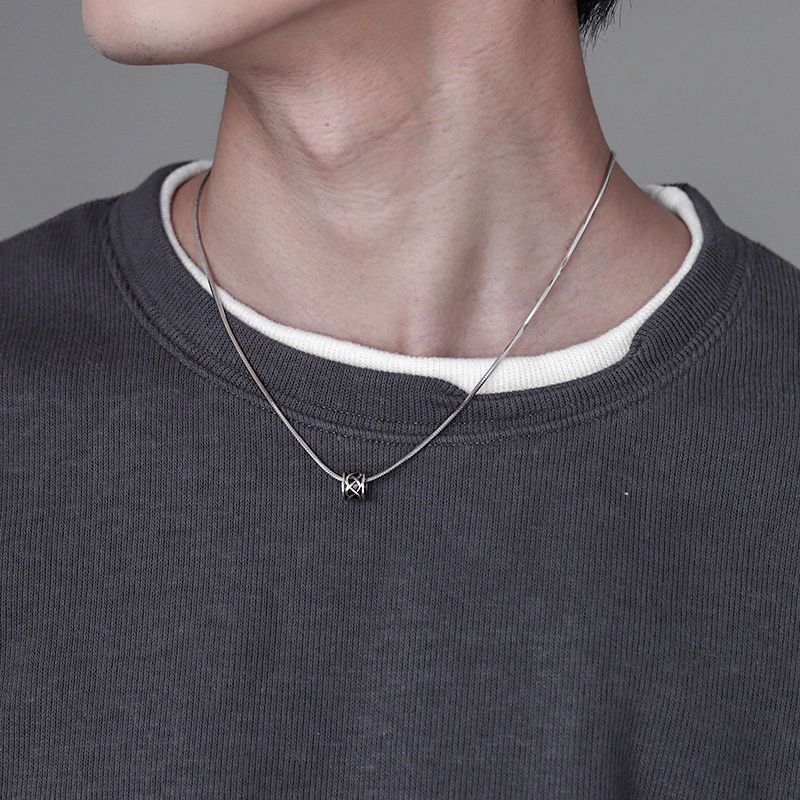 925 Silver Interwoven Pendant Necklace - Image 6
