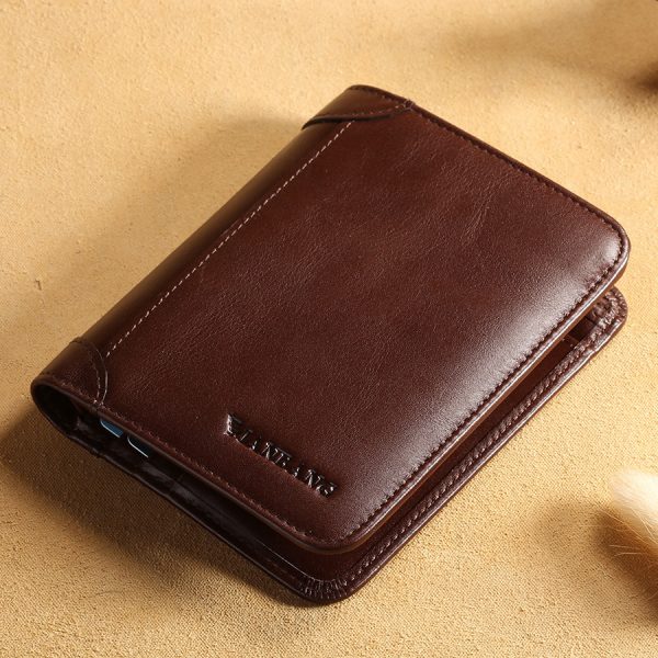 First-Layer Cowhide Business Wallet