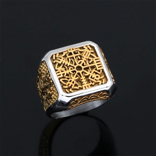 Men’s Tree of Life Titanium Steel Ring