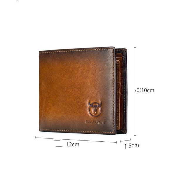 Genuine Leather Multi-Card Wallet